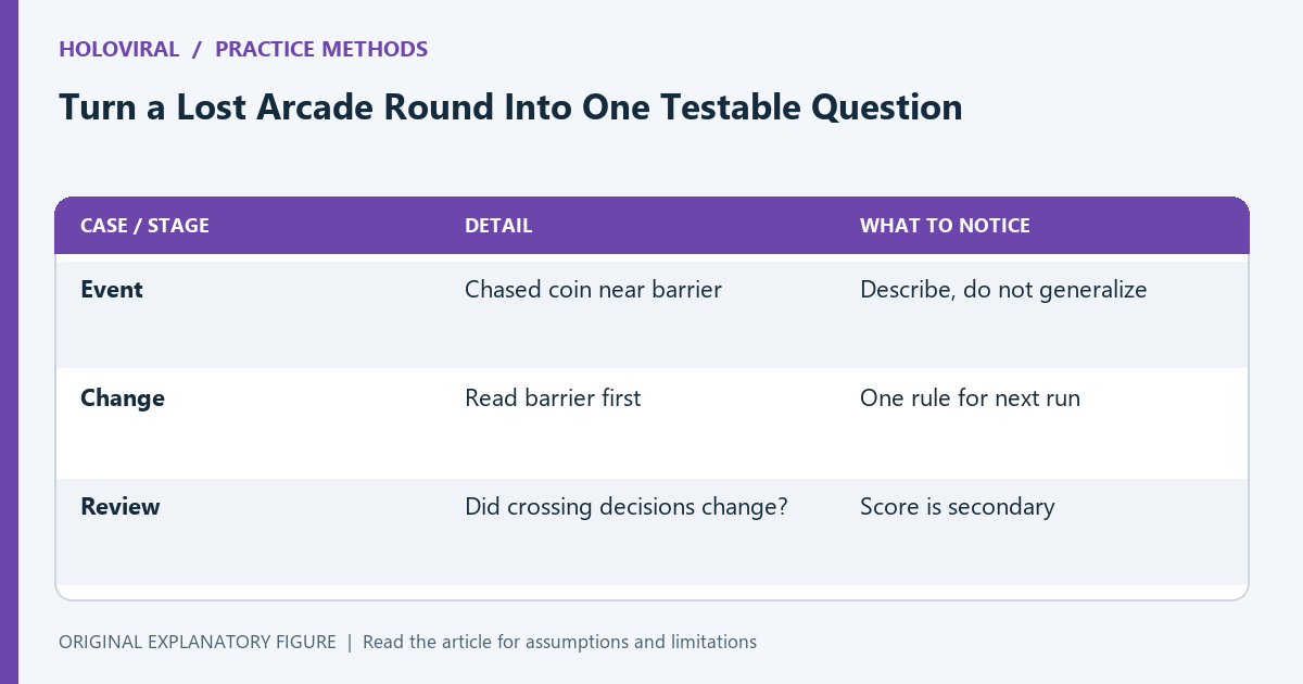 A focused retry investigates one decision and uses a defined stopping point rather than unlimited restarts.